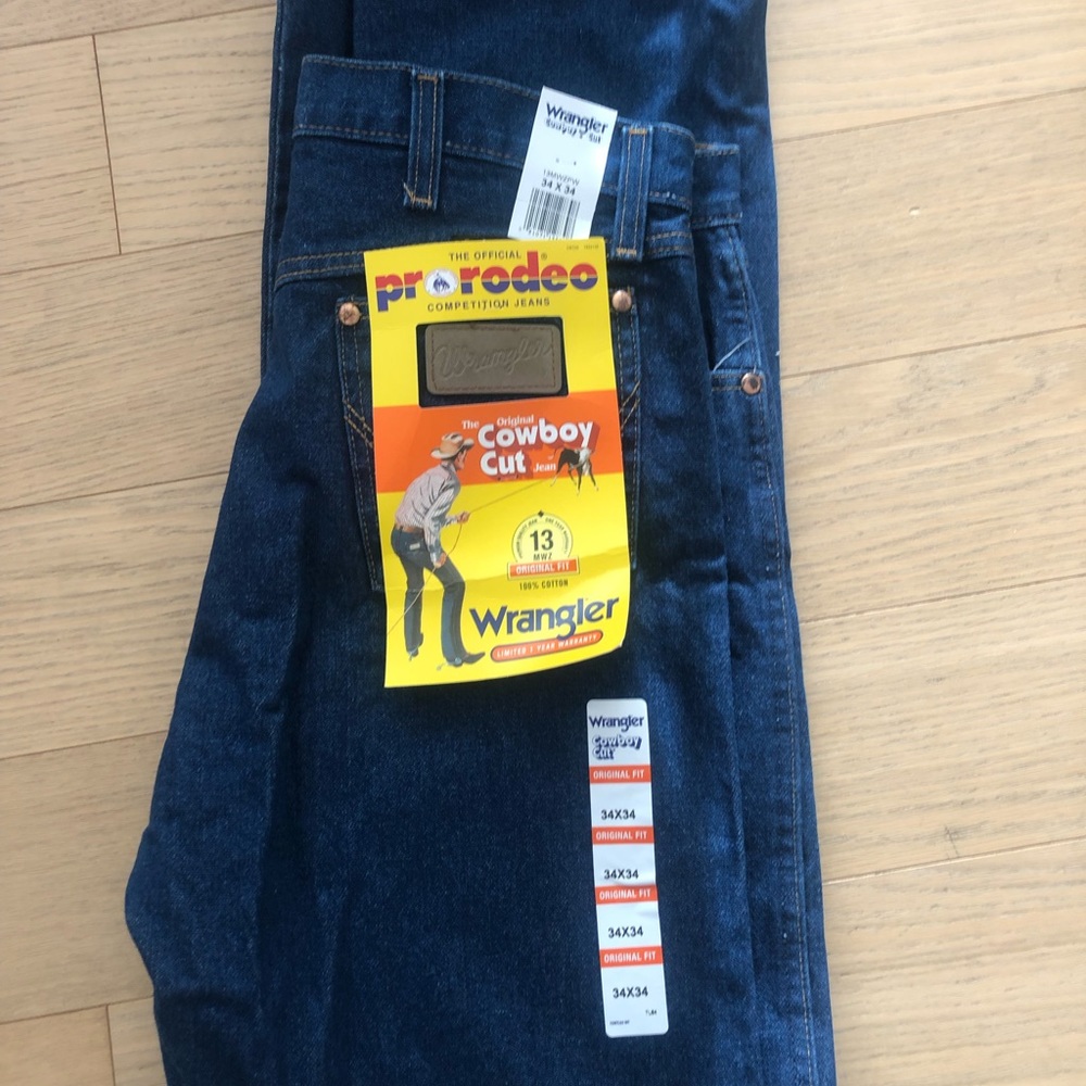 Wrangler cowboy cut jeans